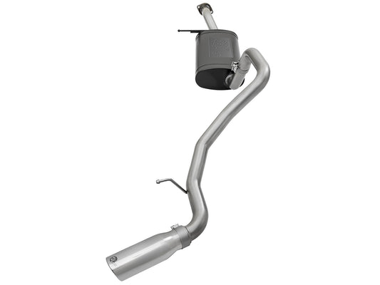 Mach Force-Xp 304 Stainless Steel Cat-Back Exhaust System w/ Polished Tip Nissan Patrol (Y61) 01-19 L6-4.8L aFe Power