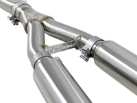 Takeda 2-1/2 Inch 304 Stainless Steel Cat-Back Exhaust System w/ Polished Tips Infiniti Q60 17-22 V6-3.0L (tt) aFe Power