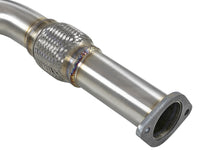 Takeda 2-1/2 Inch 304 Stainless Steel Cat-Back Exhaust System w/ Polished Tips Infiniti Q60 17-22 V6-3.0L (tt) aFe Power
