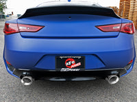 Takeda 2-1/2 Inch 304 Stainless Steel Cat-Back Exhaust System w/ Polished Tips Infiniti Q60 17-22 V6-3.0L (tt) aFe Power