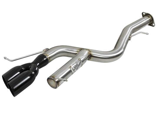 Mach Force-Xp 3 Inch 304 Stainless Steel Axle-Back Exhaust System w/Black Tip BMW 135i (E82/88) 08-13 L6-3.0L (t) N54/N55 aFe Power