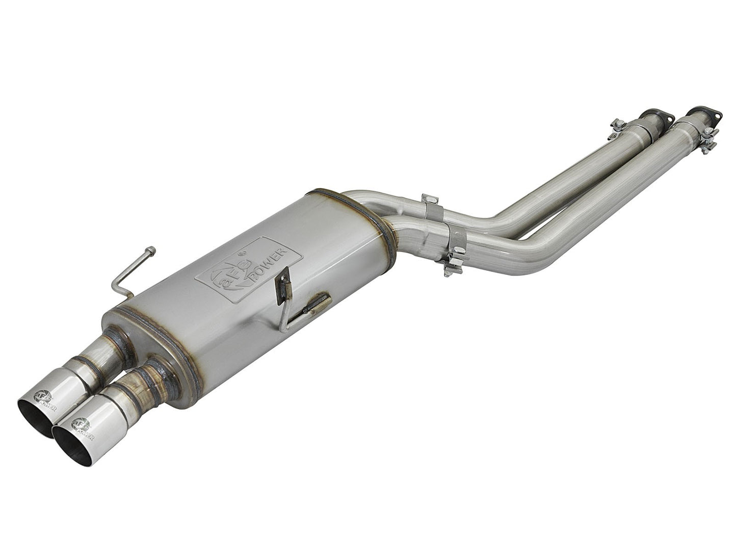 Mach Force-Xp Stainless Steel Cat-Back Exhaust System w/ Polished Tip BMW M3 (E36) 96-99 L6-3.2L S52 aFe Power
