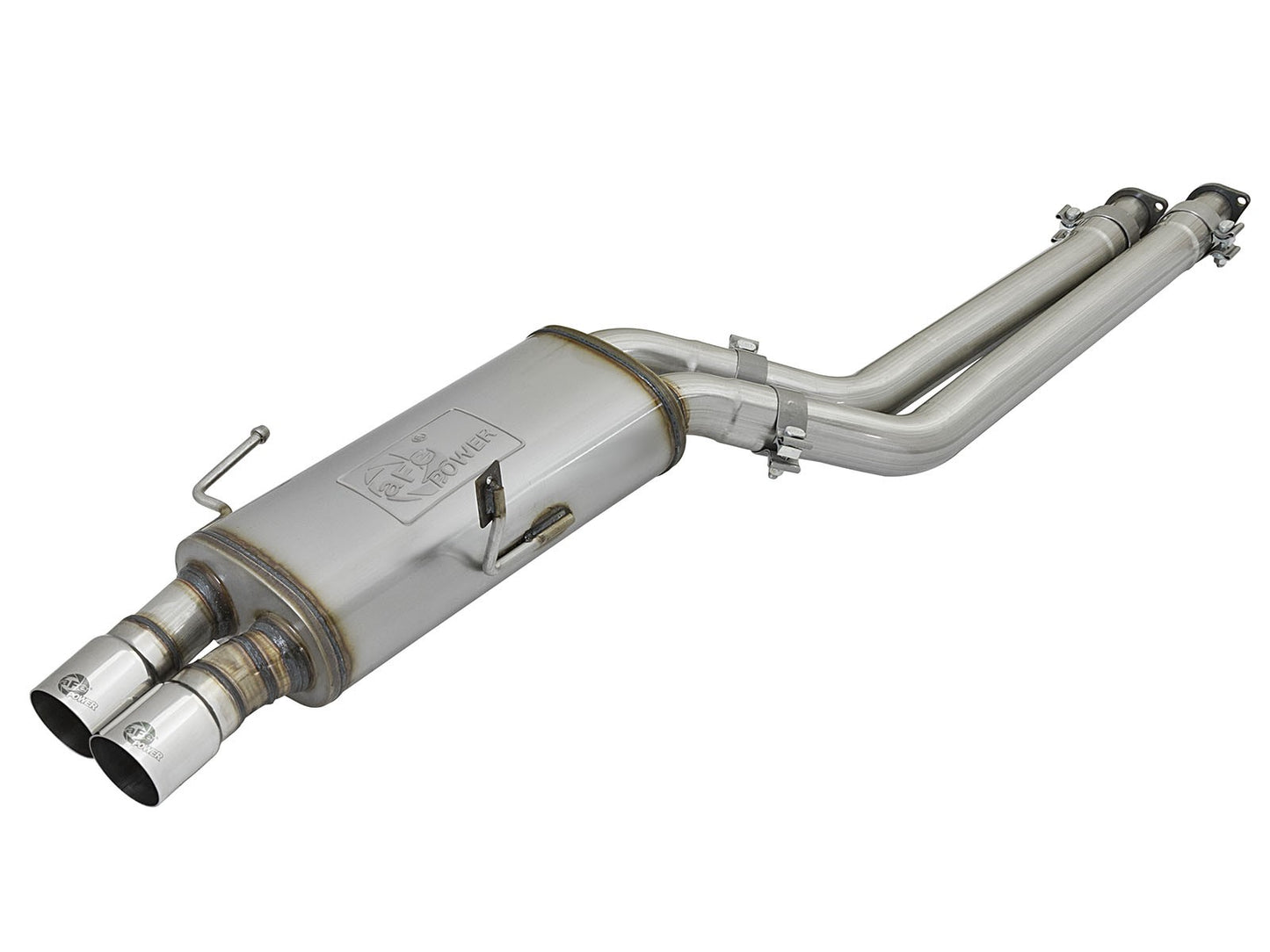 Mach Force-Xp Stainless Steel Cat-Back Exhaust System w/ Polished Tip BMW M3 (E36) 96-99 L6-3.2L S52 aFe Power