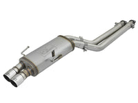 Mach Force-Xp Stainless Steel Cat-Back Exhaust System w/ Polished Tip BMW M3 (E36) 96-99 L6-3.2L S52 aFe Power