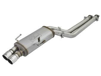 compare product Mach Force-Xp Stainless Steel Cat-Back Exhaust System w/ Polished Tip BMW M3 (E36) 96-99 L6-3.2L S52 aFe Power