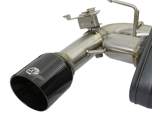 Mach Force-Xp 304 Stainless Steel Cat-Back Exhaust System w/Black Tips BMW 335i (F30) 12-15 / 435i (F32/F33) 14-16 L6-3.0L (t) N55 aFe Power