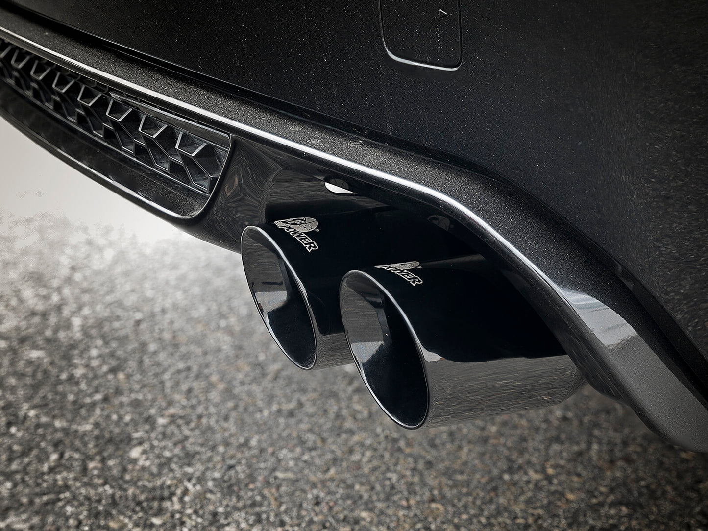 Mach Force-Xp 3-1/2 Inch 304 Stainless Steel Cat-Back Exhaust System w/ Black Tip BMW X5 M (F85) / X6 M (F86) 15-19 V8-4.4L (tt) S63 aFe Power