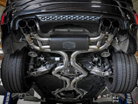 Mach Force-Xp 3-1/2 Inch 304 Stainless Steel Cat-Back Exhaust System w/ Black Tip BMW X5 M (F85) / X6 M (F86) 15-19 V8-4.4L (tt) S63 aFe Power