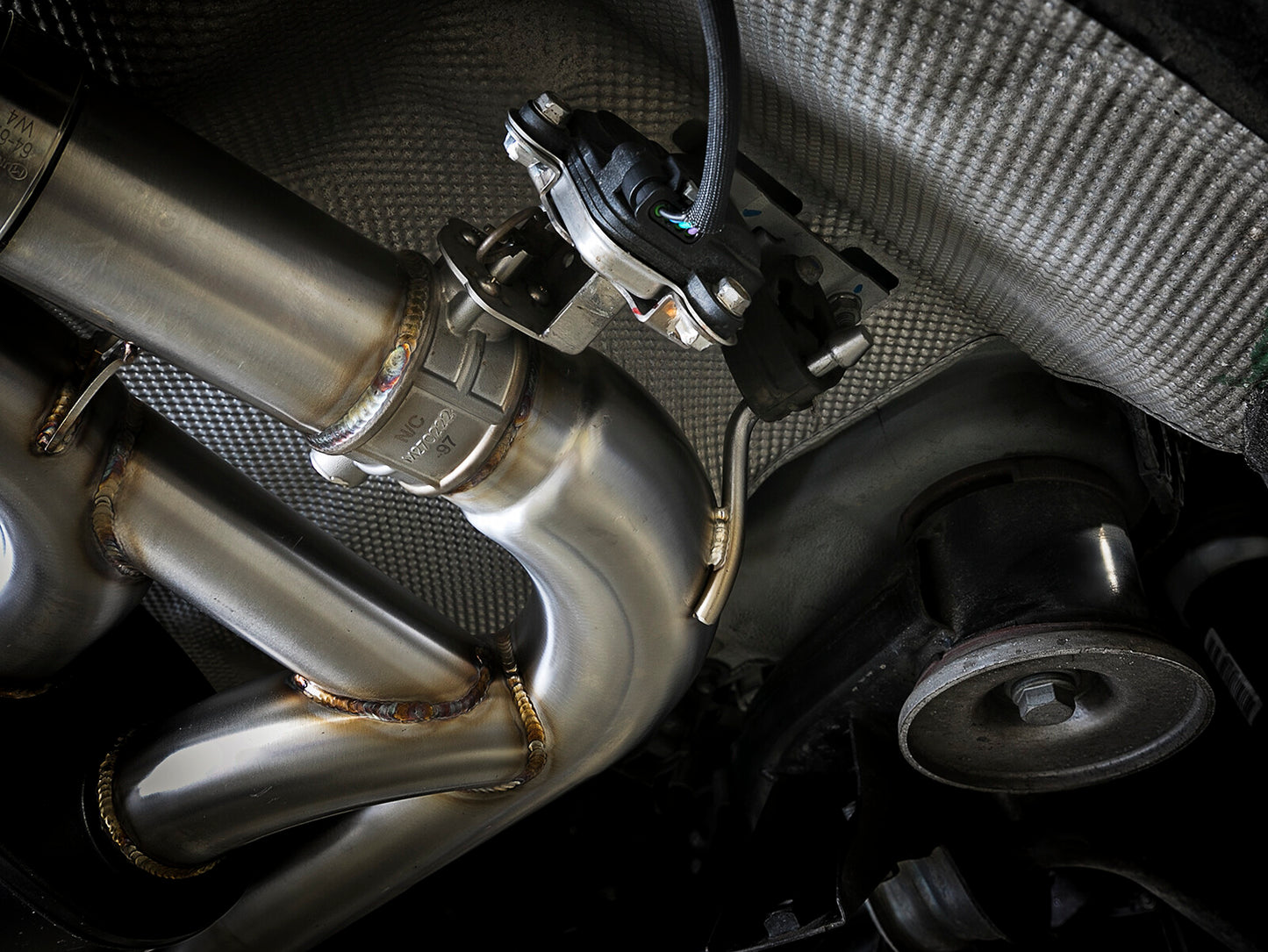 Mach Force-Xp 3-1/2 Inch 304 Stainless Steel Cat-Back Exhaust System w/ Black Tip BMW X5 M (F85) / X6 M (F86) 15-19 V8-4.4L (tt) S63 aFe Power