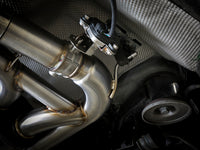Mach Force-Xp 3-1/2 Inch 304 Stainless Steel Cat-Back Exhaust System w/ Black Tip BMW X5 M (F85) / X6 M (F86) 15-19 V8-4.4L (tt) S63 aFe Power