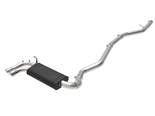 Mach Force-Xp 2-1/2 Inch 304 Stainless Steel Cat-Back Exhaust w/ Polished Tips BMW 228i (F22/23) 14-16 L4-2.0L (t) N20 aFe Power