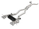 Mach Force-Xp 3 Inch to 2-1/2 Inch Stainless Steel Cat-Back Exhaust System Polished BMW M3/M4 (G80/82) 21-26 L6-3.0L (tt) S58 aFe Power