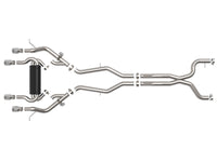 Mach Force-Xp 3 Inch to 2-1/2 Inch Stainless Steel Cat-Back Exhaust System Polished BMW M3/M4 (G80/82) 21-26 L6-3.0L (tt) S58 aFe Power