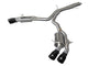 Mach Force-Xp 3 Inch to 2-1/2 Inch Stainless Steel Axle-Back Exhaust System Black Audi RS5 Coupe 18-20 V6-2.9L (tt) aFe Power