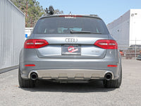 Mach Force-Xp 3 to 2-1/2 Inch Stainless Steel Axle-Back Exhaust w/Black Tip Audi allroad 13-16 L4-2.0L (t) aFe Power