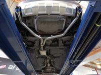 Mach Force-Xp 3 to 2-1/2 Inch Stainless Steel Axle-Back Exhaust w/Black Tip Audi allroad 13-16 L4-2.0L (t) aFe Power