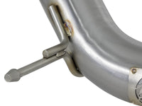 Takeda 3 Inch 304 Stainless Steel Mid-Pipe Honda Civic Type R 17-21 L4-2.0L (t) aFe Power
