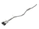 Takeda 2-1/2 Inch 304 Stainless Steel Cat-Back Exhaust System w/ Carbon Fiber Tips Honda Civic Si Sedan 17-20 L4-1.5L (t) aFe Power
