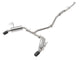 Takeda 2-1/2 Inch to 2-1/4 Inch 304 Stainless Steel Cat-Back Exhaust System Carbon Honda Civic Sedan 22-24 L4-1.5L (t) aFe Power