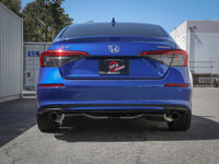 Takeda 2-1/2 Inch to 2-1/4 Inch 304 Stainless Steel Cat-Back Exhaust System Carbon Honda Civic Sedan 22-24 L4-1.5L (t) aFe Power
