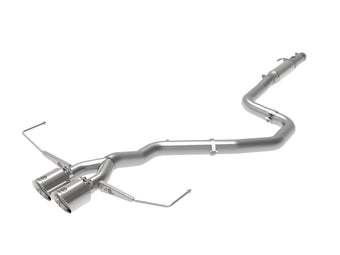 compare product Takeda 3 Inch to 2-1/2 Inch 304 Stainless Steel Cat-Back Exhaust w/ Polished Tip Hyundai Veloster 19-21 L4-1.6L (t) aFe Power
