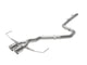 Takeda 3 Inch to 2-1/2 Inch 304 Stainless Steel Cat-Back Exhaust w/ Polished Tip Hyundai Veloster 19-21 L4-1.6L (t) aFe Power