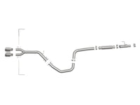 Takeda 3 Inch to 2-1/2 Inch 304 Stainless Steel Cat-Back Exhaust w/ Polished Tip Hyundai Veloster 19-21 L4-1.6L (t) aFe Power