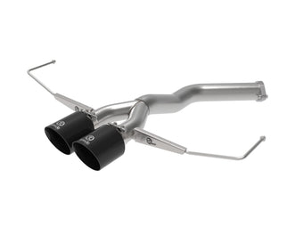 compare product Takeda 3 Inch to 2-1/2 Inch 304 Stainless Steel Axle-Back Exhaust w/ Black Tip Hyundai Veloster 19-21 L4-1.6L (t) aFe Power