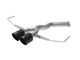 Takeda 3 Inch to 2-1/2 Inch 304 Stainless Steel Axle-Back Exhaust w/ Black Tip Hyundai Veloster 19-21 L4-1.6L (t) aFe Power