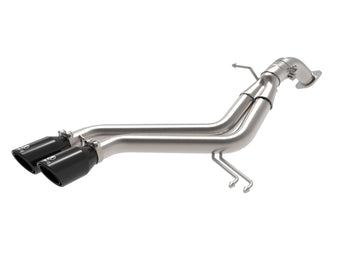 compare product Takeda 3 Inch to 2-1/2 Inch 304 Stainless Steel Axle-Back Exhaust w/ Black Tip Hyundai Veloster 13-17 L4-1.6L (t) aFe Power