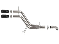 Takeda 3 Inch to 2-1/2 Inch 304 Stainless Steel Axle-Back Exhaust w/ Black Tip Hyundai Veloster 13-17 L4-1.6L (t) aFe Power