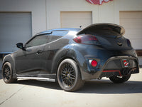 Takeda 3 Inch to 2-1/2 Inch 304 Stainless Steel Axle-Back Exhaust w/ Black Tip Hyundai Veloster 13-17 L4-1.6L (t) aFe Power