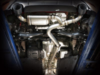 Takeda 3 Inch 304 Stainless Steel Axle-Back Exhaust w/ Polished Tips Hyundai Kona N 22-23 L4-2.0L (t) aFe Power