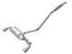Takeda 3 Inch 304 Stainless Steel Cat-Back Exhaust w/ Polished Tips Hyundai Kona N 22-23 L4-2.0L (t) aFe Power