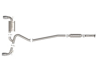Takeda 3 Inch 304 Stainless Steel Cat-Back Exhaust w/ Polished Tips Hyundai Kona N 22-23 L4-2.0L (t) aFe Power