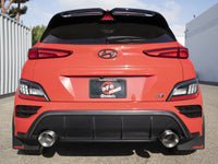 Takeda 3 Inch 304 Stainless Steel Cat-Back Exhaust w/ Polished Tips Hyundai Kona N 22-23 L4-2.0L (t) aFe Power