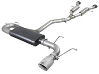 Mach Force-Xp 2-1/2 Inch to 3 Inch 304 Stainless Steel Cat-Back Exhaust w/Polish Tip Jeep Grand Cherokee (WK2) 14-21 V6-3.6L aFe Power