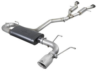compare product Mach Force-Xp 2-1/2 Inch to 3 Inch 304 Stainless Steel Cat-Back Exhaust w/Polish Tip Jeep Grand Cherokee (WK2) 14-21 V6-3.6L aFe Power