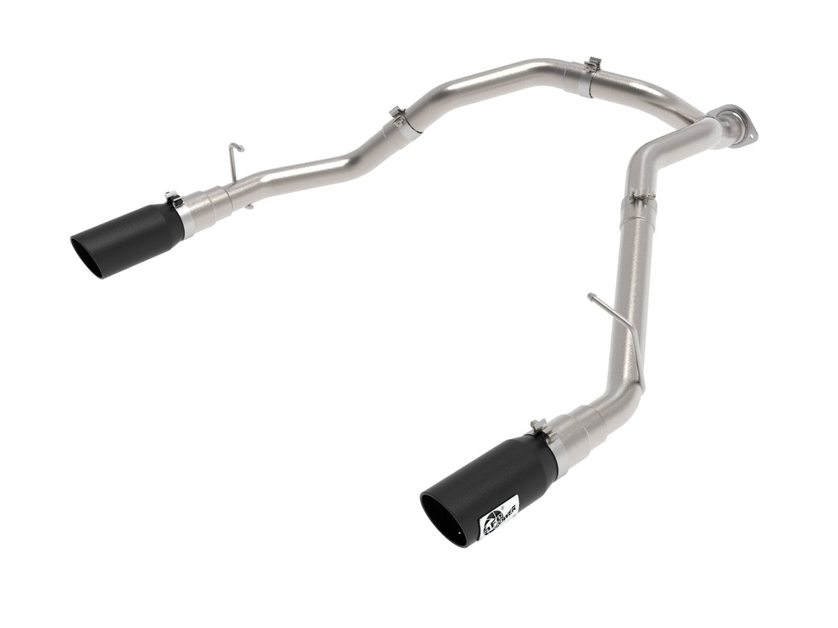 Large Bore-HD 3 Inch 409 Stainless Steel Dpf-Back Exhaust System w/ Tip Ram 1500 20-23 V6-3.0L (td) aFe Power aFe Power