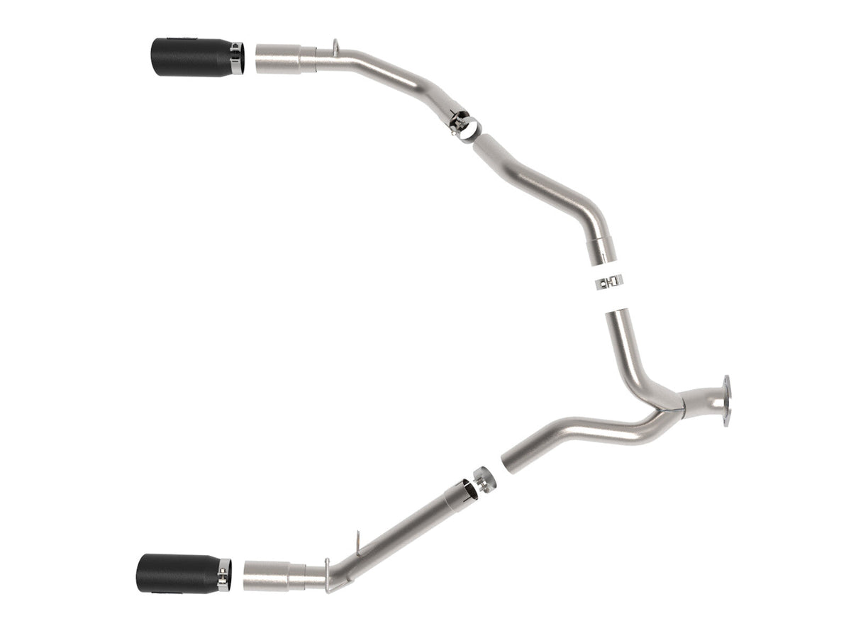 Large Bore-HD 3 Inch 409 Stainless Steel Dpf-Back Exhaust System w/ Tip Ram 1500 20-23 V6-3.0L (td) aFe Power aFe Power