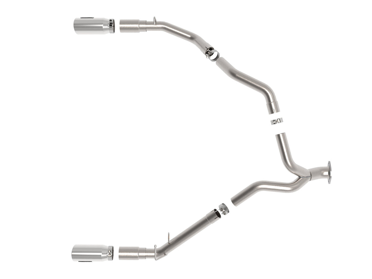 Large Bore-HD 3 Inch 409 Stainless Steel Dpf-Back Exhaust System w/ Tip Ram 1500 20-23 V6-3.0L (td) aFe Power aFe Power