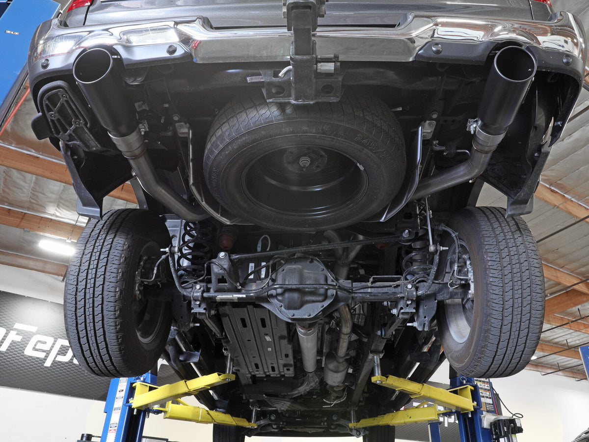 Large Bore-HD 3 Inch 409 Stainless Steel Dpf-Back Exhaust System w/ Tip Ram 1500 20-23 V6-3.0L (td) aFe Power aFe Power