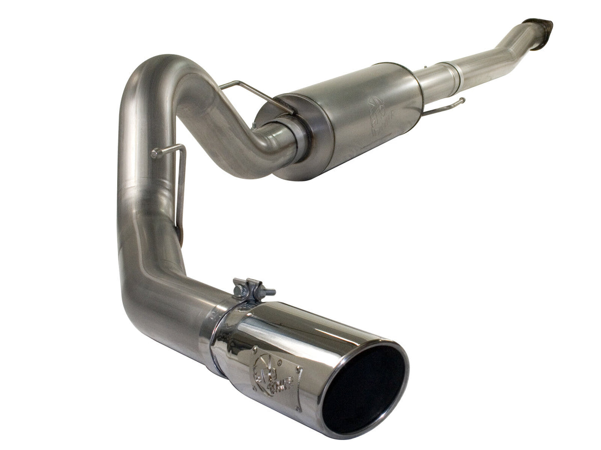Mach Force-Xp 3 Inch 409 Stainless Steel Cat-Back Exhaust System w/ Tip Ford F-150 11-14 V6-3.5L (tt) aFe Power aFe Power