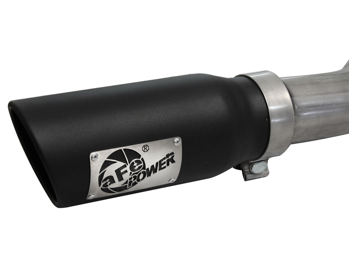 Mach Force-Xp 3 Inch 409 Stainless Steel Cat-Back Exhaust System w/ Tip Ford F-150 11-14 V6-3.5L (tt) aFe Power aFe Power