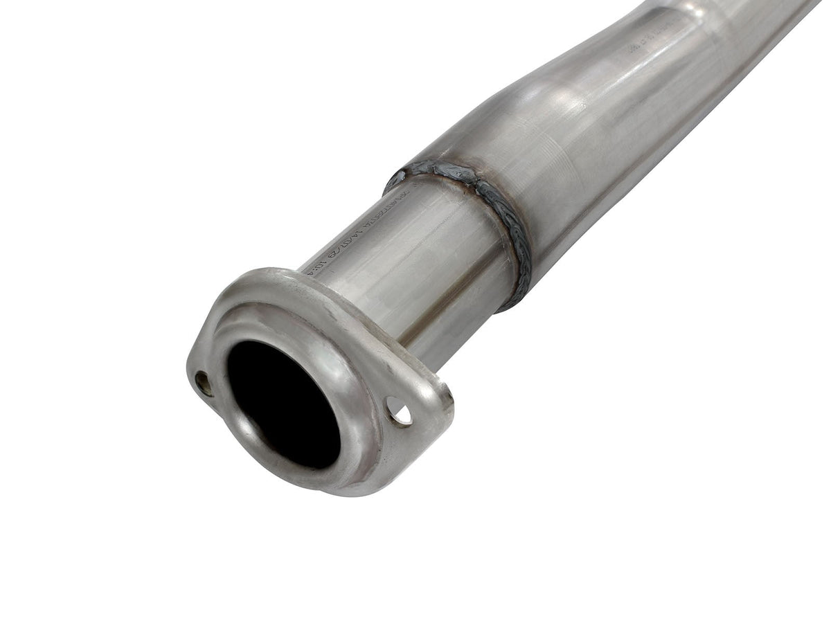 Mach Force-Xp 4 Inch Stainless Steel Cat-Back Exhaust System w/Black Tip Ford F-150 15-20 V6-2.7L (tt)/3.5L (tt) aFe Power aFe Power