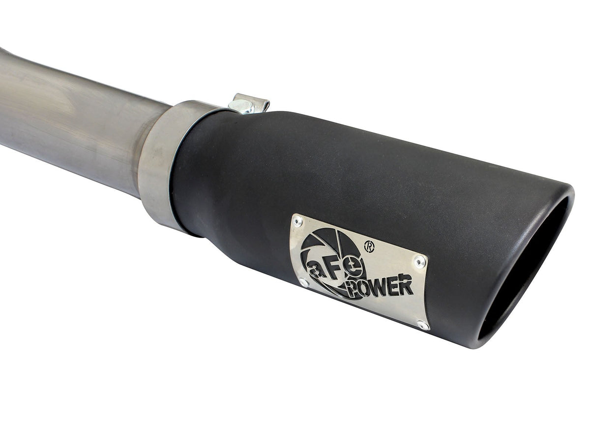 Mach Force-Xp 3 Inch 409 Stainless Steel Cat-Back Exhaust System w/ Tip Ford F-150 15-20 V6-2.7L (tt)/3.5L (tt) aFe Power aFe Power