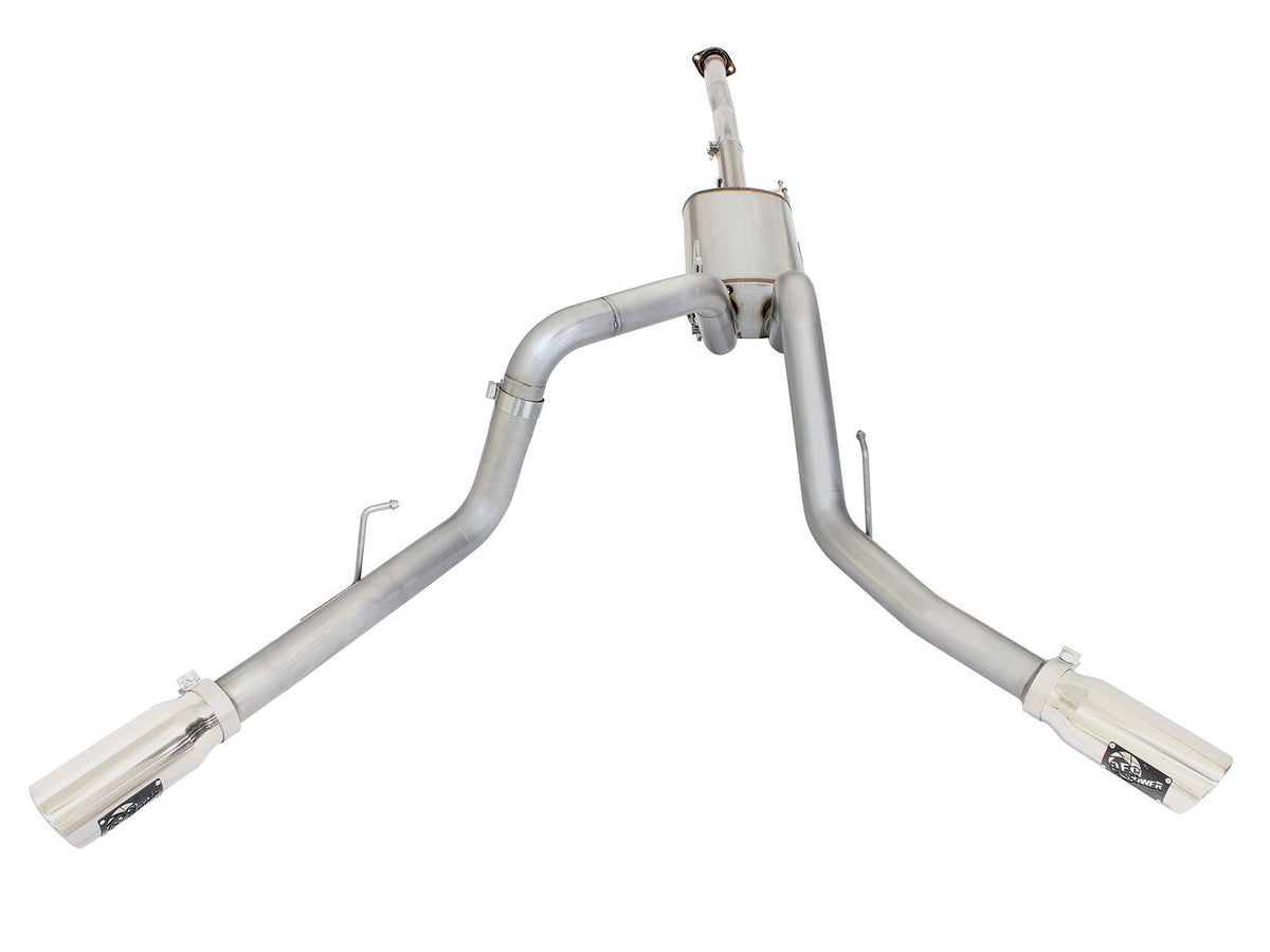 Mach Force-Xp 3 Inch 409 Stainless Steel Cat-Back Exhaust System w/ Tip Ford F-150 15-20 V6-2.7L (tt)/3.5L (tt) aFe Power aFe Power
