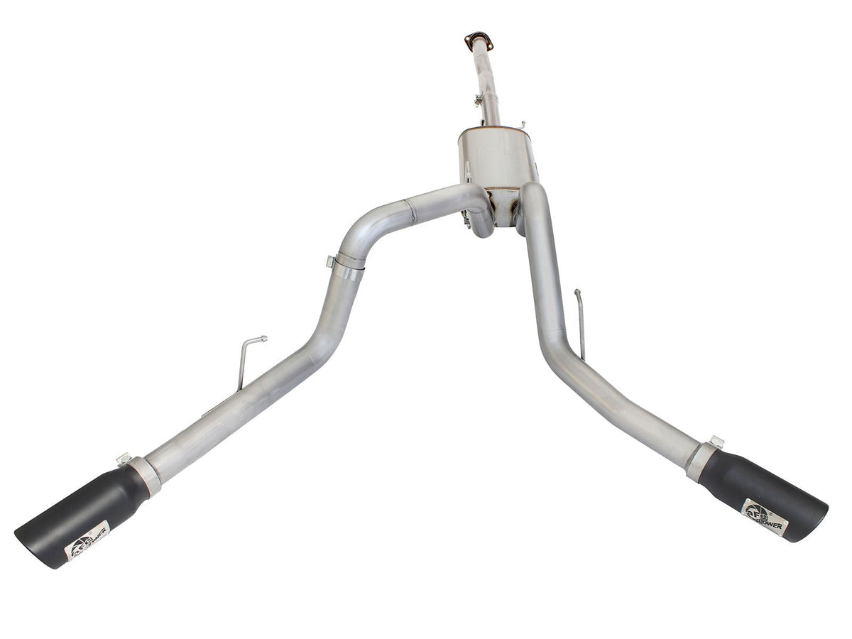 Mach Force-Xp 3 Inch 409 Stainless Steel Cat-Back Exhaust System w/ Tip Ford F-150 15-20 V8-5.0L aFe Power aFe Power