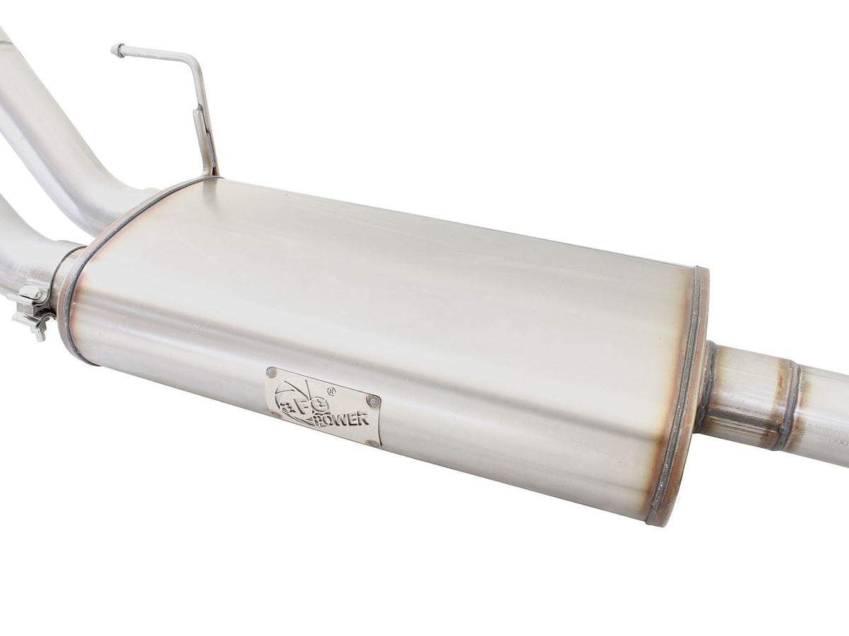 Mach Force-Xp 3 Inch 409 Stainless Steel Cat-Back Exhaust System w/ Tip Ford F-150 15-20 V8-5.0L aFe Power aFe Power