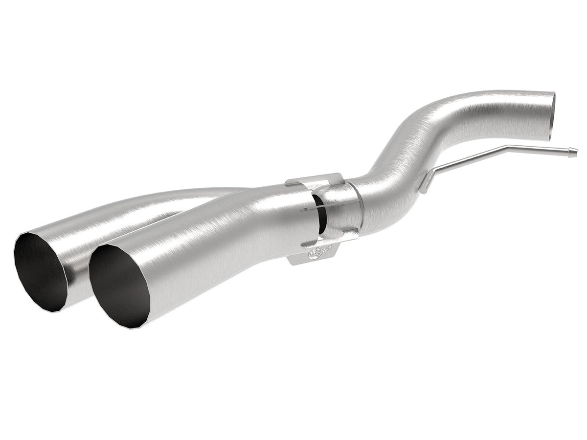 Rebel 409 Stainless Steel Dpf-Back Exhaust System w/ Dual Tips Ford F-150 18-21 V6-3.0L (td) aFe Power aFe Power